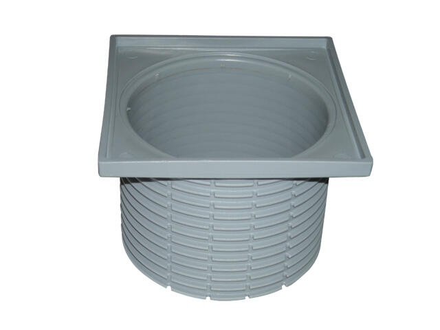 Trapa augšdaļa bez restes, 110 mm/90 mm / 123x123 mm, ar blīvi - Image 1