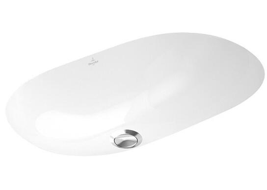 Izlietne O.novo, 530x320 mm, zem virsmas, balta - Image 1