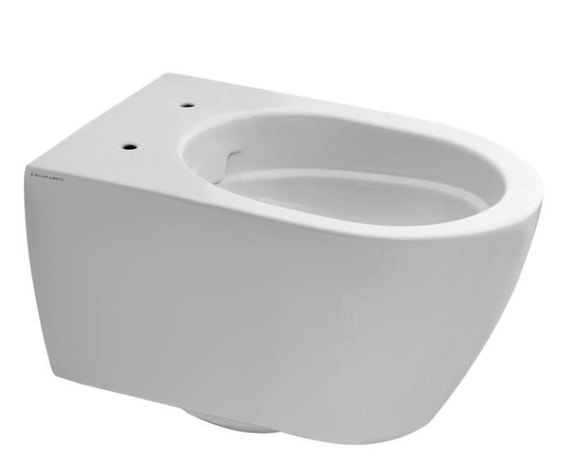 Pods Moon Clean Flush, stiprināms pie sienas, 360x505 mm, balts - Image 1