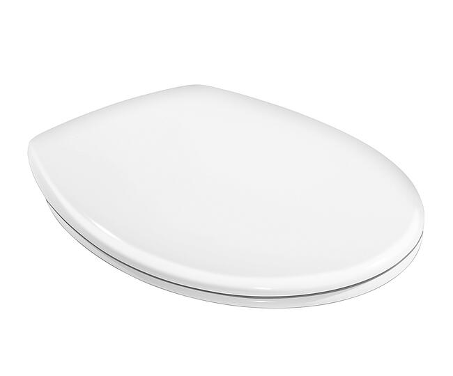 Poda sēdriņķis ar vāku Nordic 3/Saval QR/SC, balts - Image 1