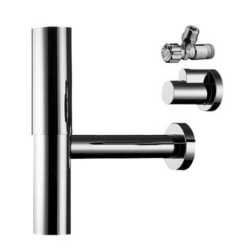 Izlietnes sifons Flowstar, 1¼ x 32 mm, hromēts misiņš - Image 1