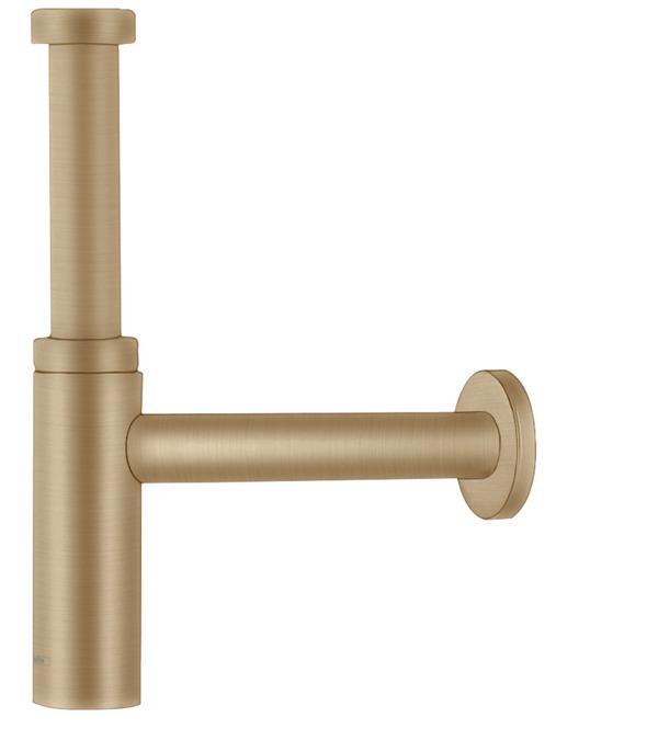 Izlietnes sifons Flowstar S, 1¼ x 32 mm, misiņš, brushed bronze - Image 1
