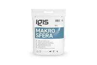IGIS Makrosfera viegla rupjgraudainā špakteļmasa 15L maiss