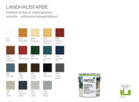 OSMO Landhausfarbe eļļas krāsa 2742 Asfalta pelēka  2,5L - Thumbnail 2