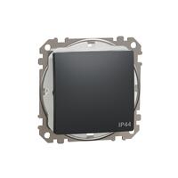 Pārslēdzis z/a (meh.) 10A antracīts IP44 SEDNA Design
