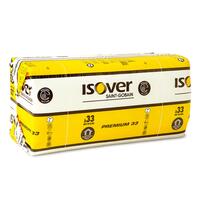 Isover Premium 33 (KL33) minerālvate plāksnēs 100x560x1170mm, 5.24m2