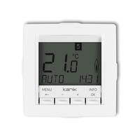 DECO Universāls elektroniskais nedēļas temperatūras regulatora mehānisms (zils fona apgaismojums)