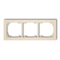 DECO 3-locītāja universāls plastmasas rāmis