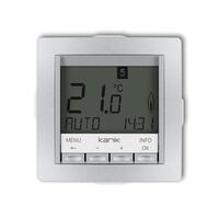 DECO Universāls elektronisks nedēļas temperatūras regulatora mehānisms (zils fona apgaismojums)