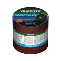Vincents Polyline Roofband Bitumena blīvējoša lente Terra 10cm x 3m