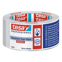 Tesa 63632 Universālā alumīnija līmlente -40C+160C, 50mm x 25m