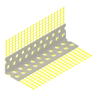 SMART 520 PVC stūris ar sietu 8x12cm
