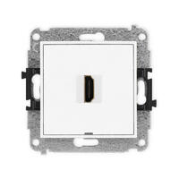 ICON 4K HDMI 2.0 vienas ligzdas mehānisms, bez apraksta lauka