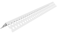 ETIX 3052 PVC stūra līste ar aso kanti 24x24mm