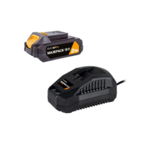 Komplekts akumulators 18V 2Ah + 2.4A lādētājs Batavia Maxxpack instrumentiem
