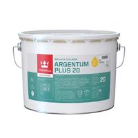 Argentum Plus 20 speciāla apdares krāsa sienām un griestiem iekštelpās, pusmatēta 9L