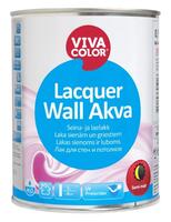 Lacquer WALL AKVA laka sienām un griestiem, pusmatēta 9L