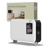 Konvekcijas sildītājs CO2200LEDMAX, 2200 W, 30 m²