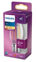 LED classic spuldze 40W B35 E14 2700K