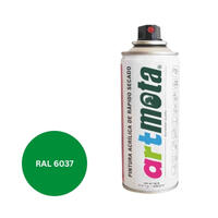 Akrila aerosola krāsa 450 ml, gaiši zaļa , RAL6037