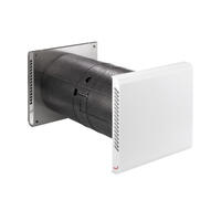 ComfoSpot 50 ventilācijas iekārta (rekuperators), plastmasas fasādes režģis