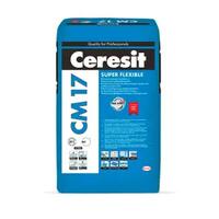Ceresit CM 17 Super flexible Īpaši elastīga, šķiedrām pastiprināta flīžu līme, 25kg