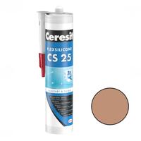 Ceresit CS 25 Sanitārais silikona hermētiķis, 280ml, siena (47)