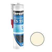 Ceresit CS 25 Sanitārais silikona hermētiķis, 280ml, jasmīna (40)