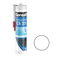 Ceresit CS 25 Sanitārais silikona hermētiķis, 280ml, balts (01)