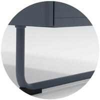 Tenzo Parma TV plaukts 146 x 51 x 43 cm, matēti zils (Lake Blue) - Thumbnail 3