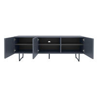 Tenzo Parma TV plaukts 146 x 51 x 43 cm, matēti zils (Lake Blue) - Thumbnail 5