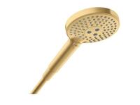 Rokas duša Axor ShowerSolutions 120 3jet, brushed gold optic