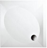 Dušas paliktnis Art, 800x800 mm, ar paneli, balts