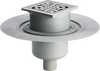 Viega traps DN50 vert.ar flanci 150x150 (557188)