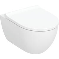 Pods ar vāku SC Acanto, stiprināms pie sienas, 530x360 mm, Turboflush, balts