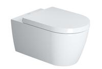 Pods ar QR/SC vāku ME by Starck Rimless, stiprināms pie sienas, 370x570 mm, Durafix, balts